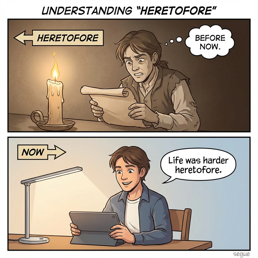 heretofore
