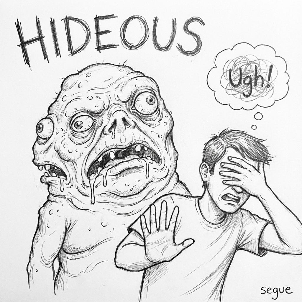 hideous