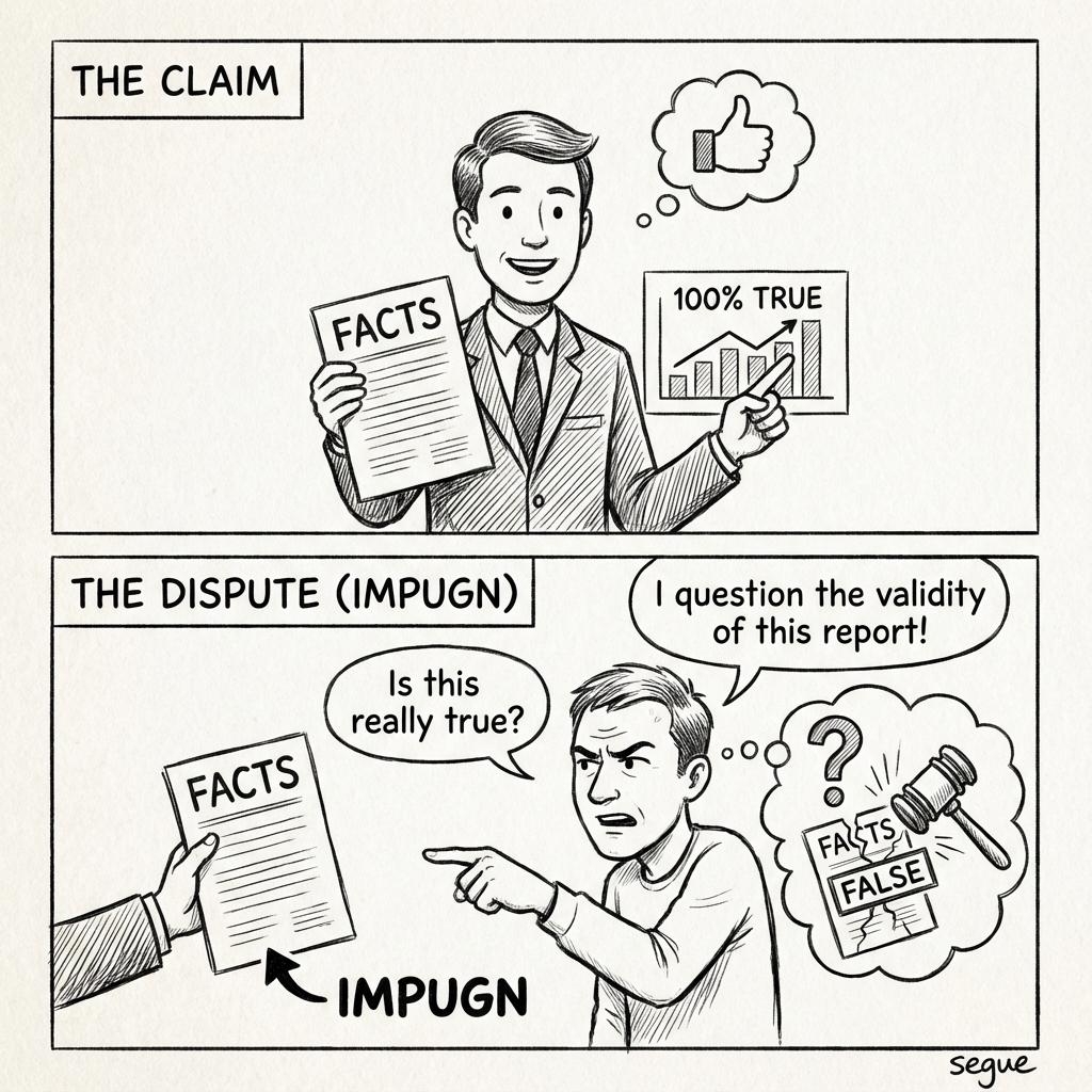 impugn