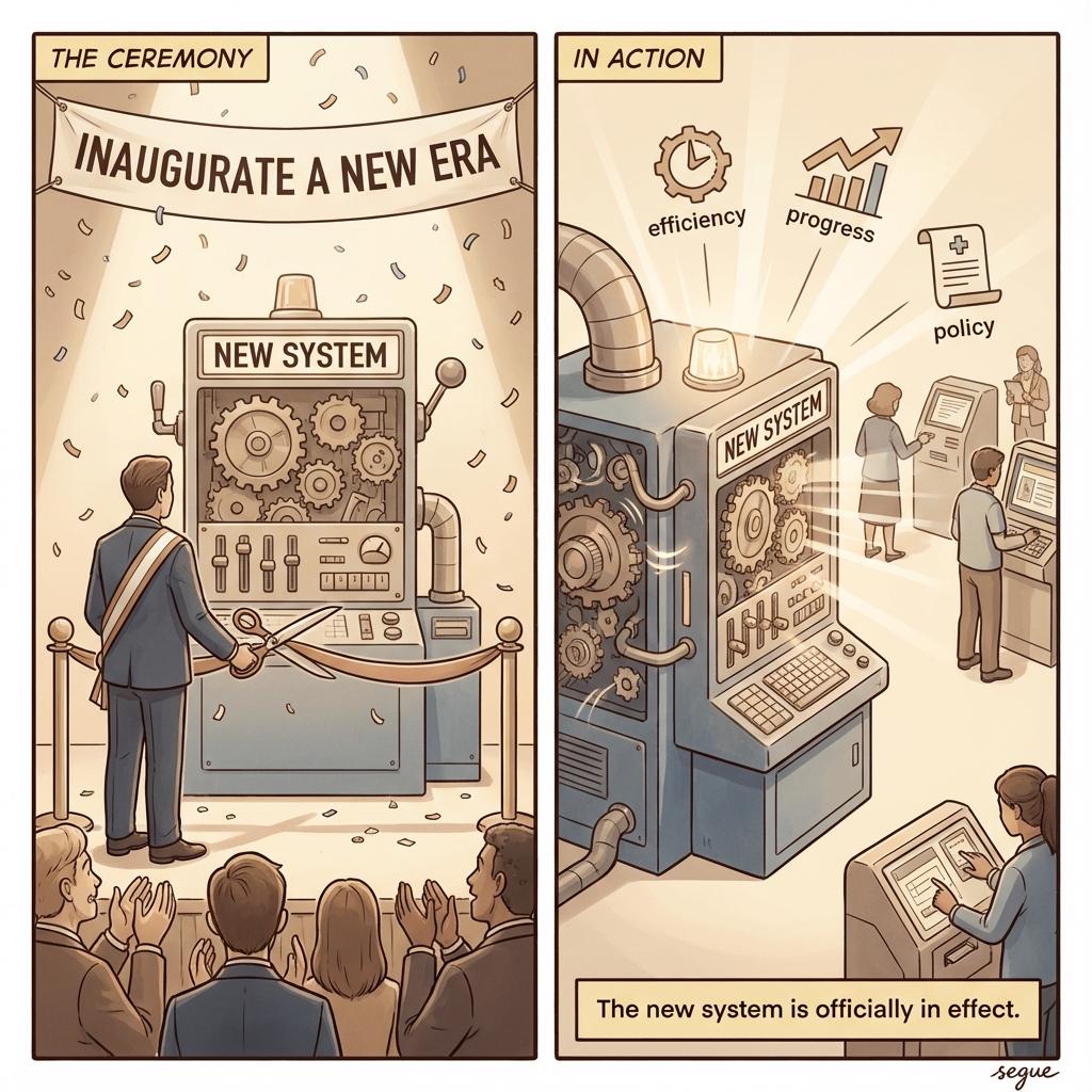 inaugurate