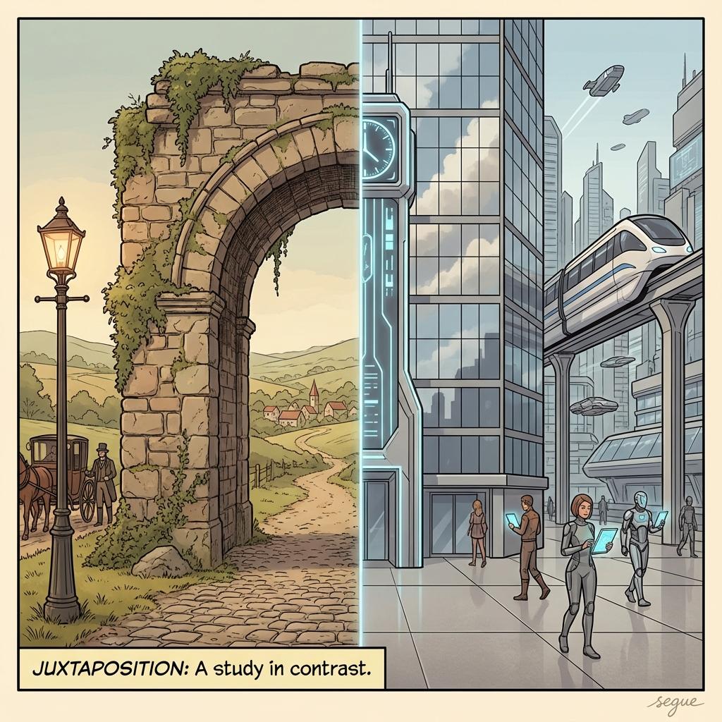 juxtaposition