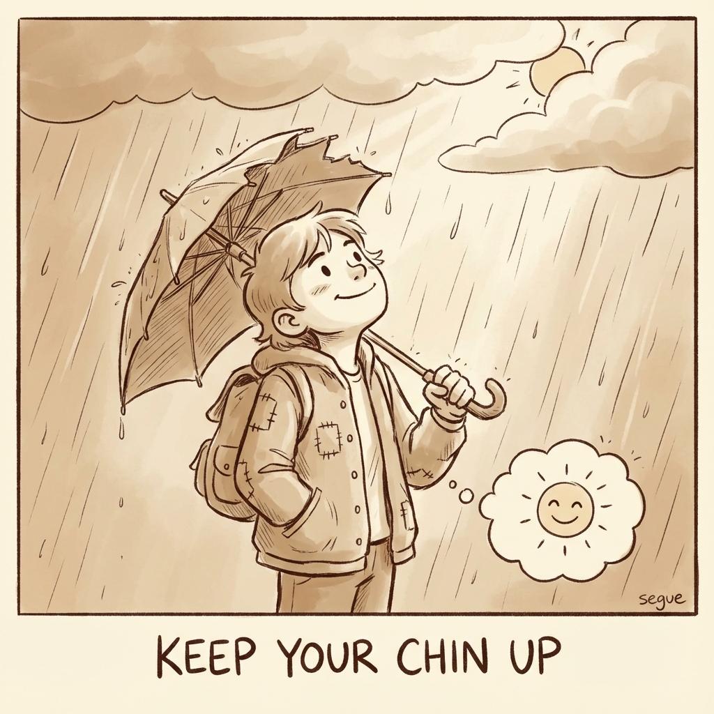 keep your chin up