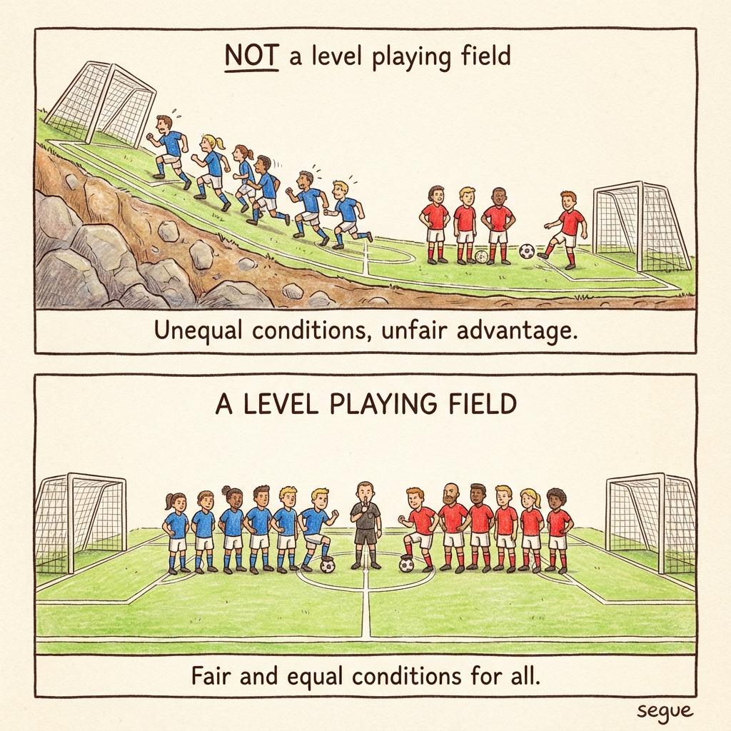 level playing field