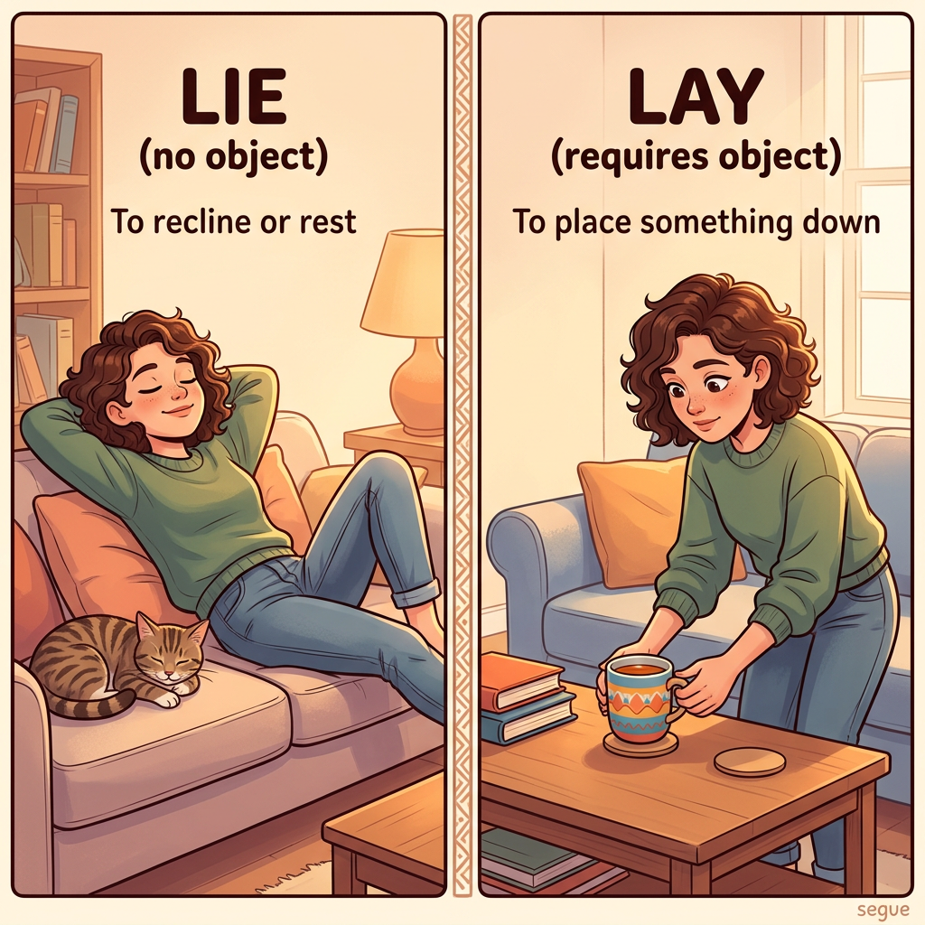 lie vs. lay