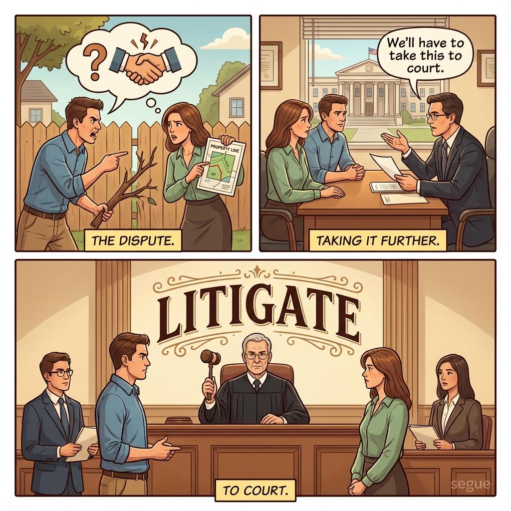 litigate