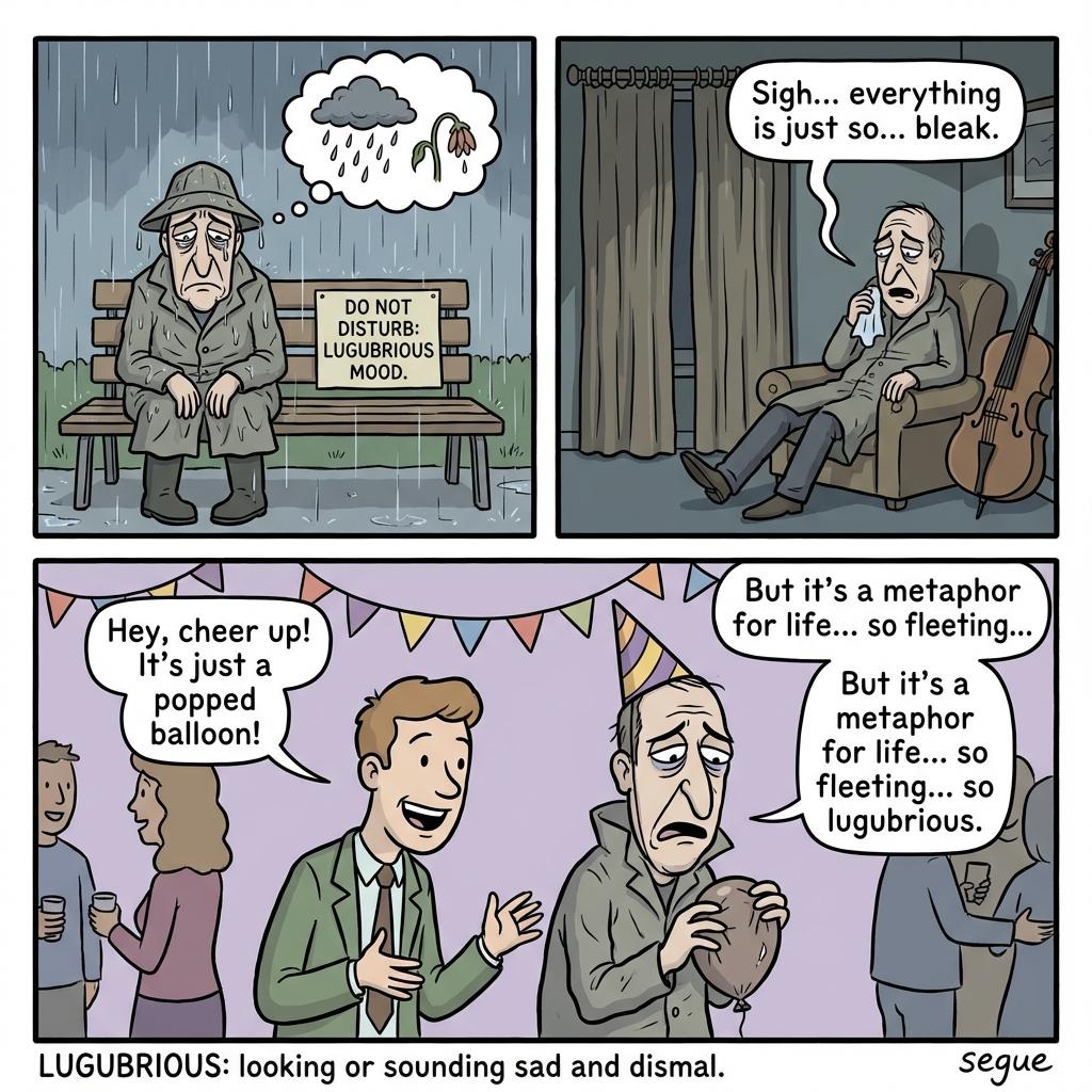 lugubrious