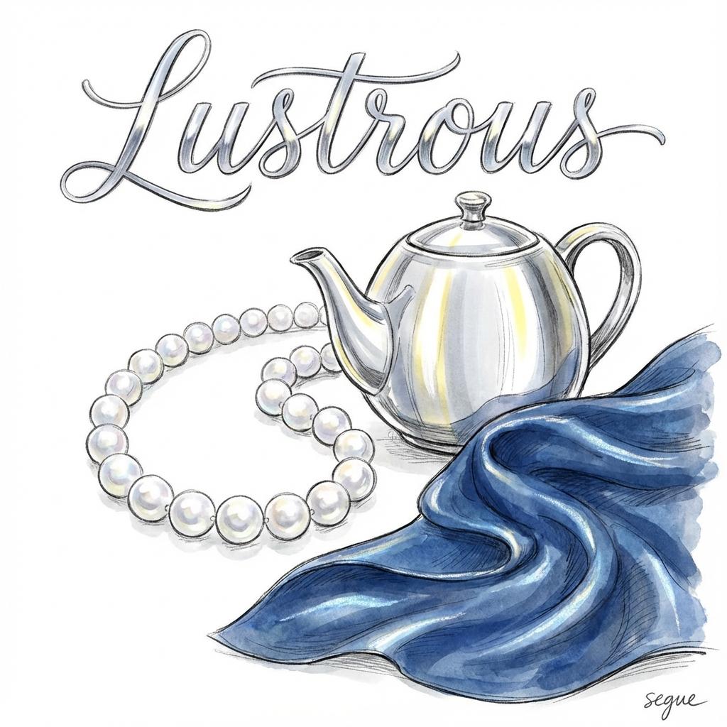 lustrous
