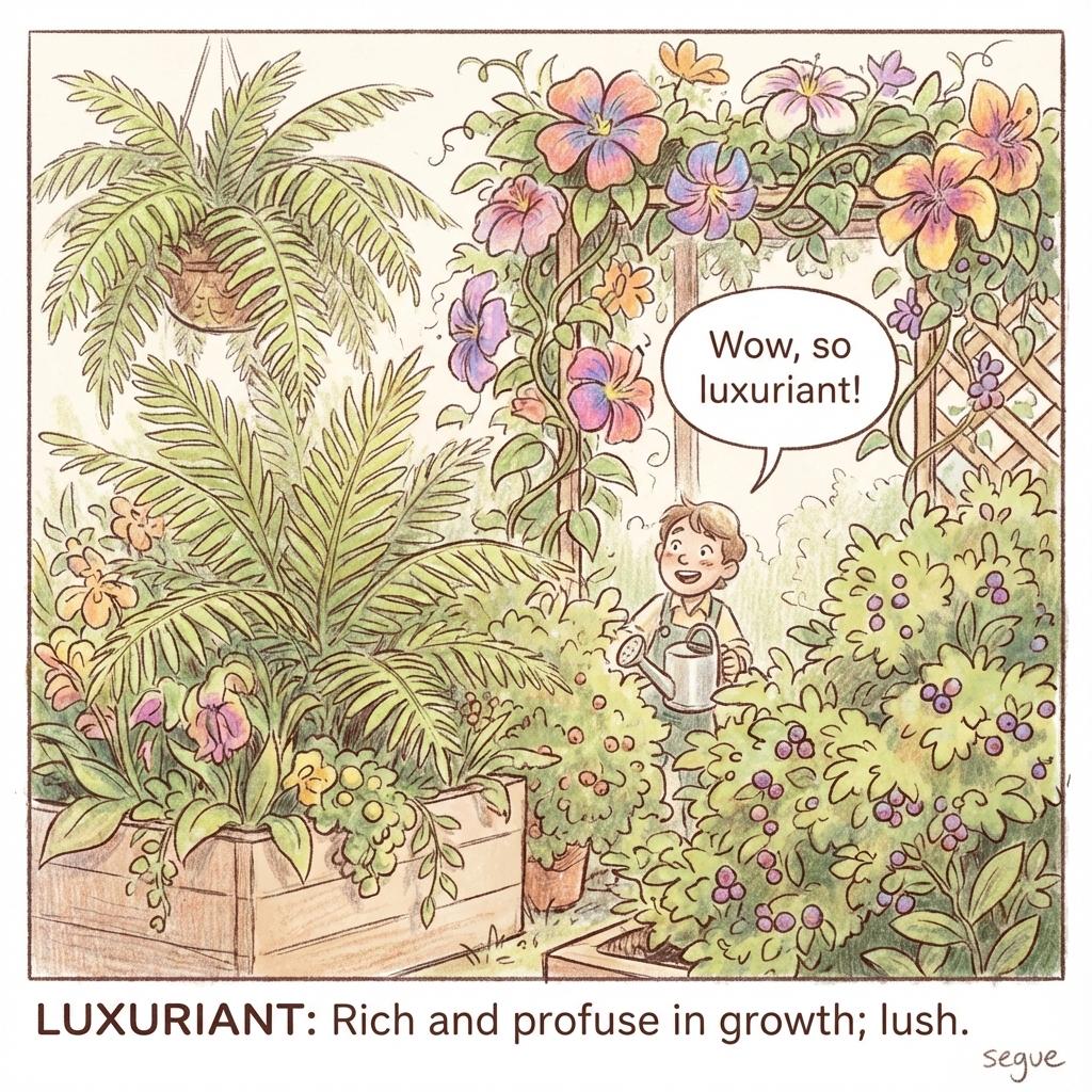 luxuriant