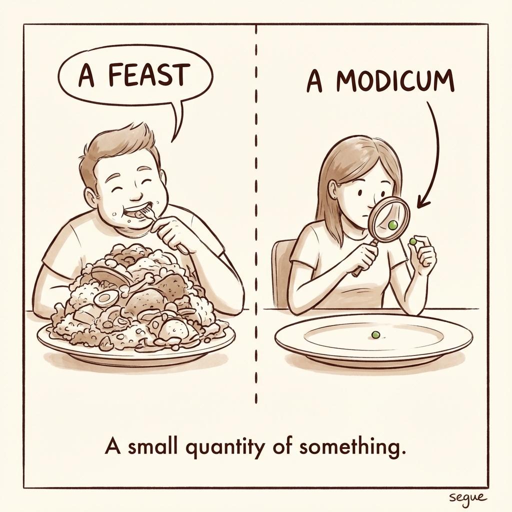 modicum