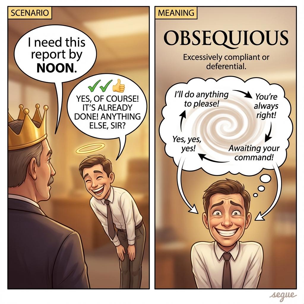 obsequious