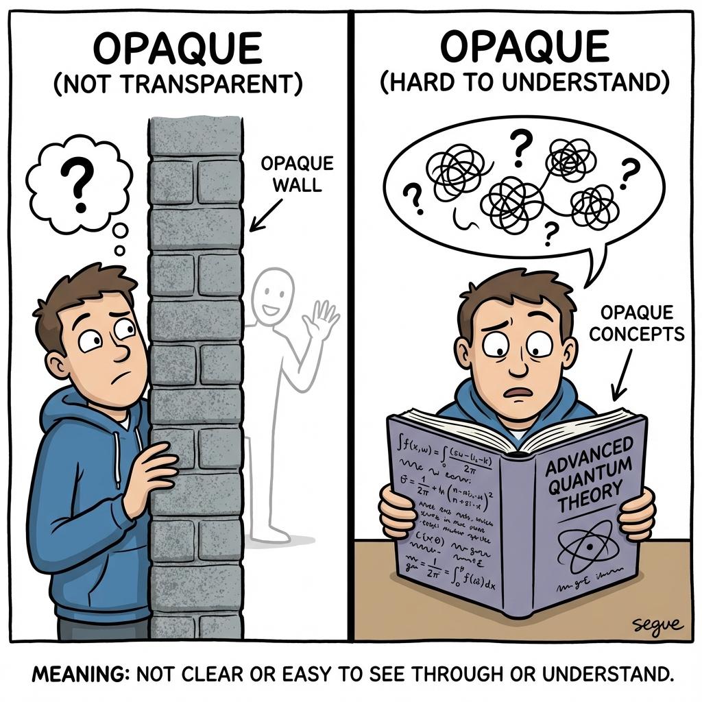 opaque