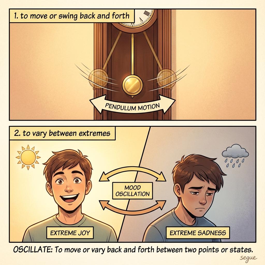 oscillate