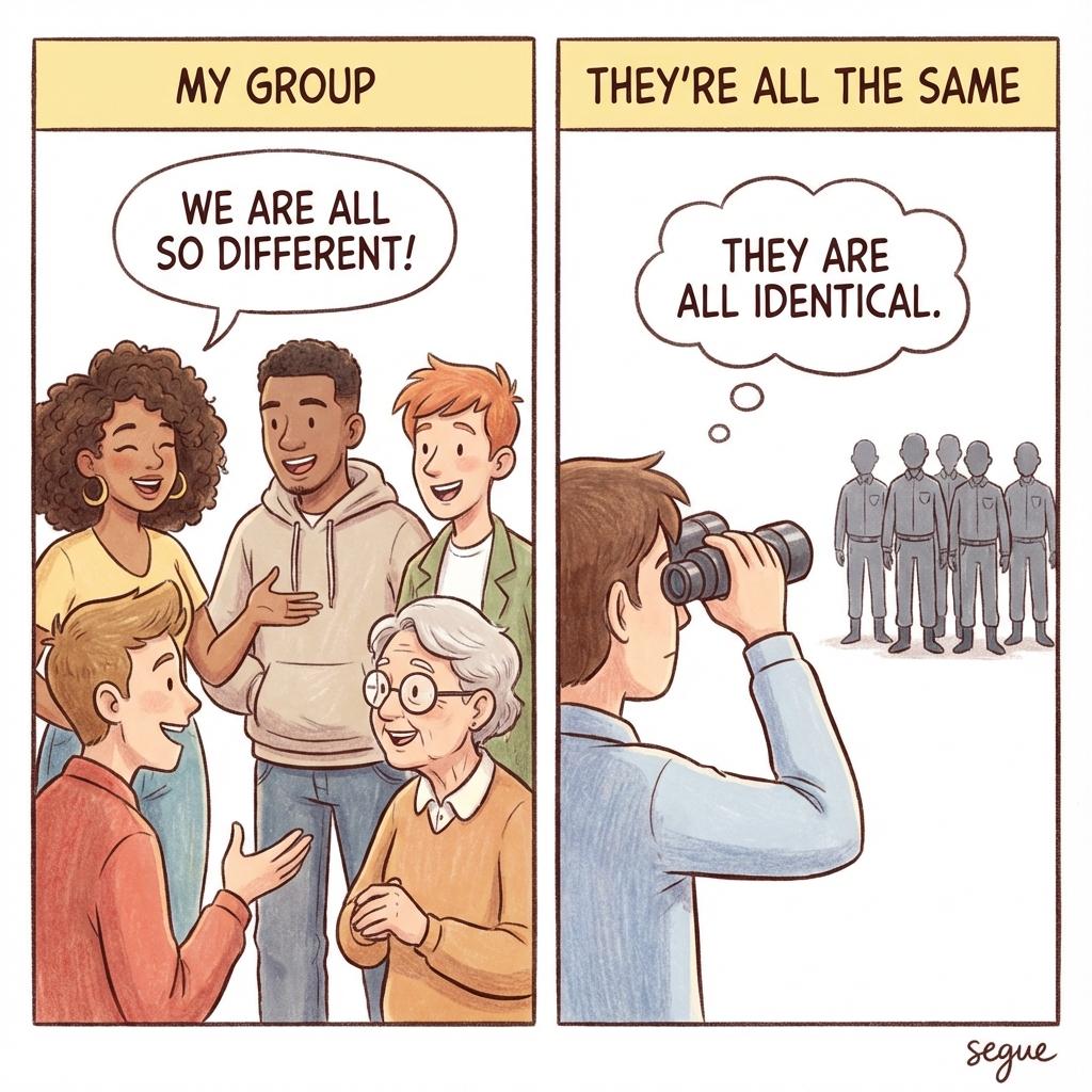 out-group homogeneity