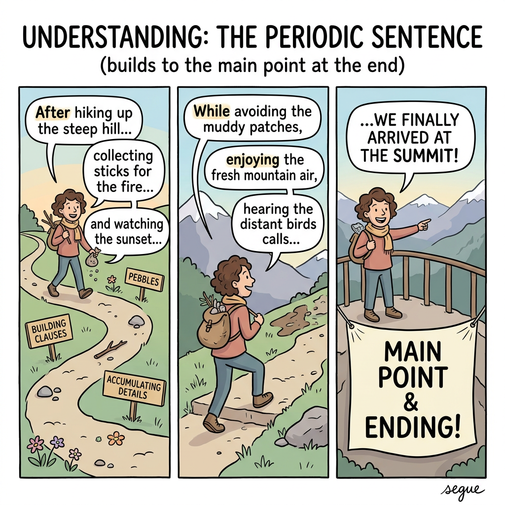 periodic sentence