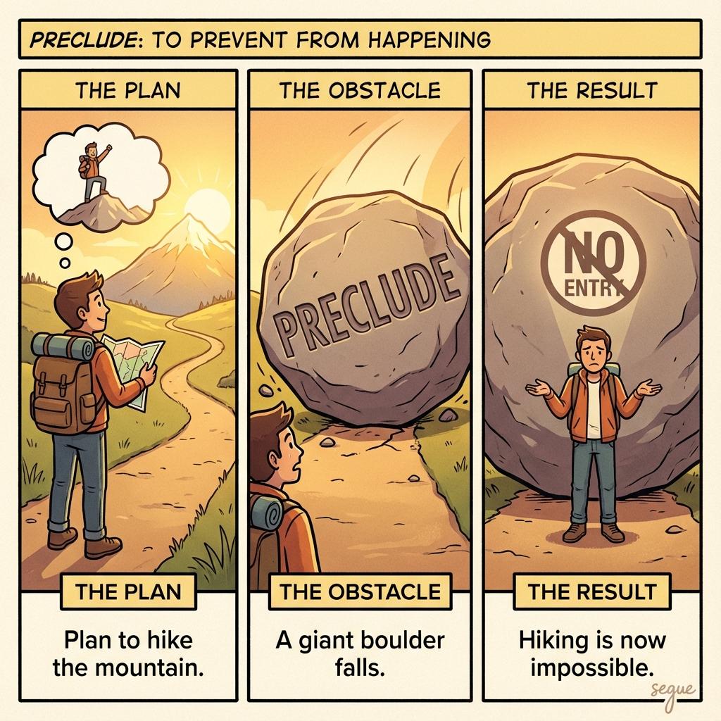 preclude