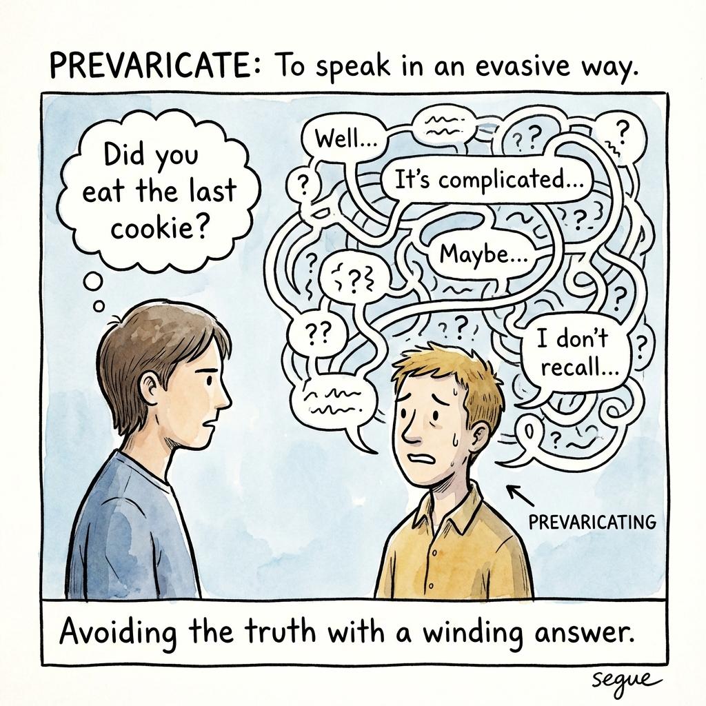 prevaricate