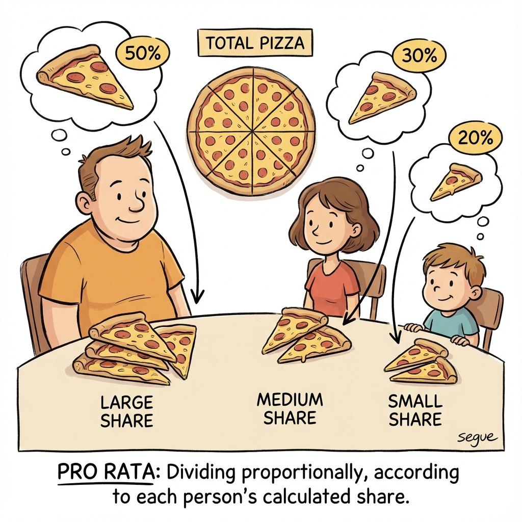 pro rata