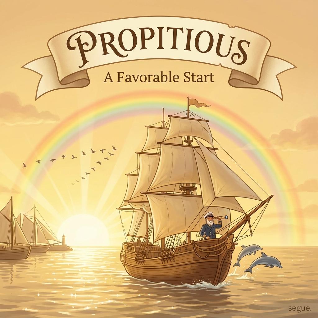 propitious