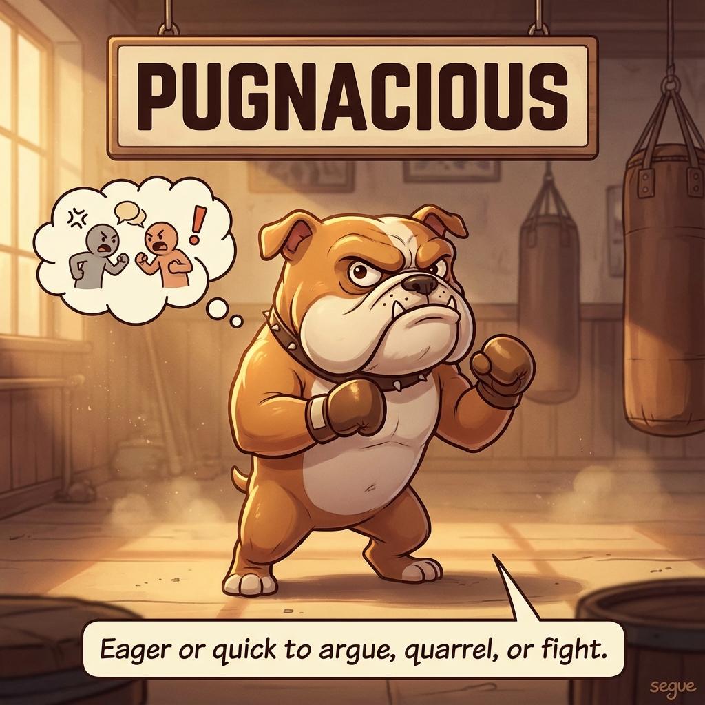 pugnacious