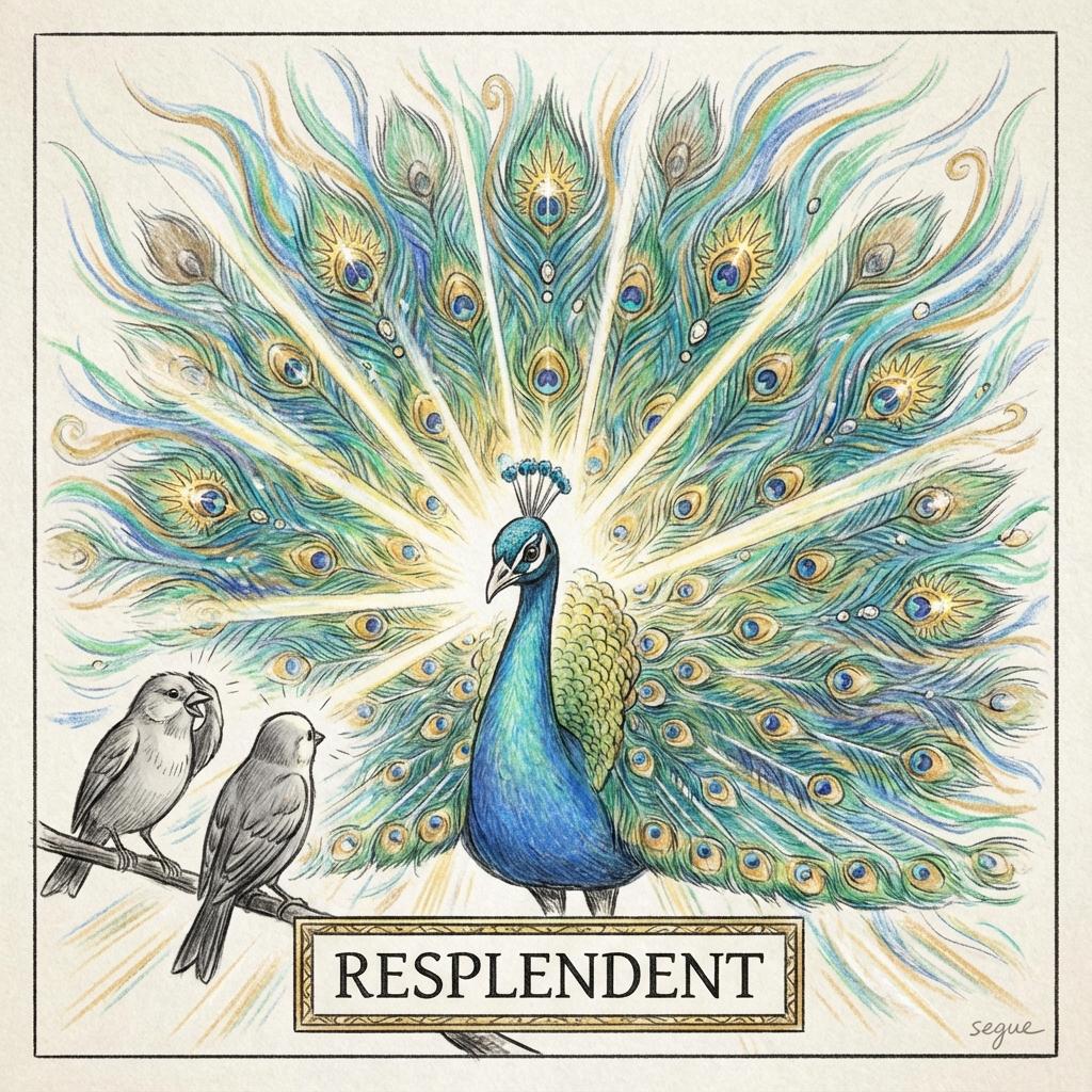 resplendent