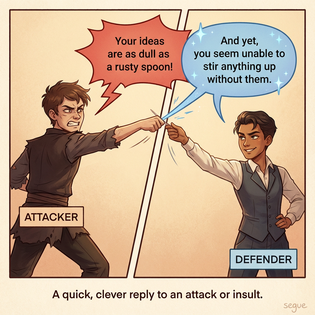 riposte