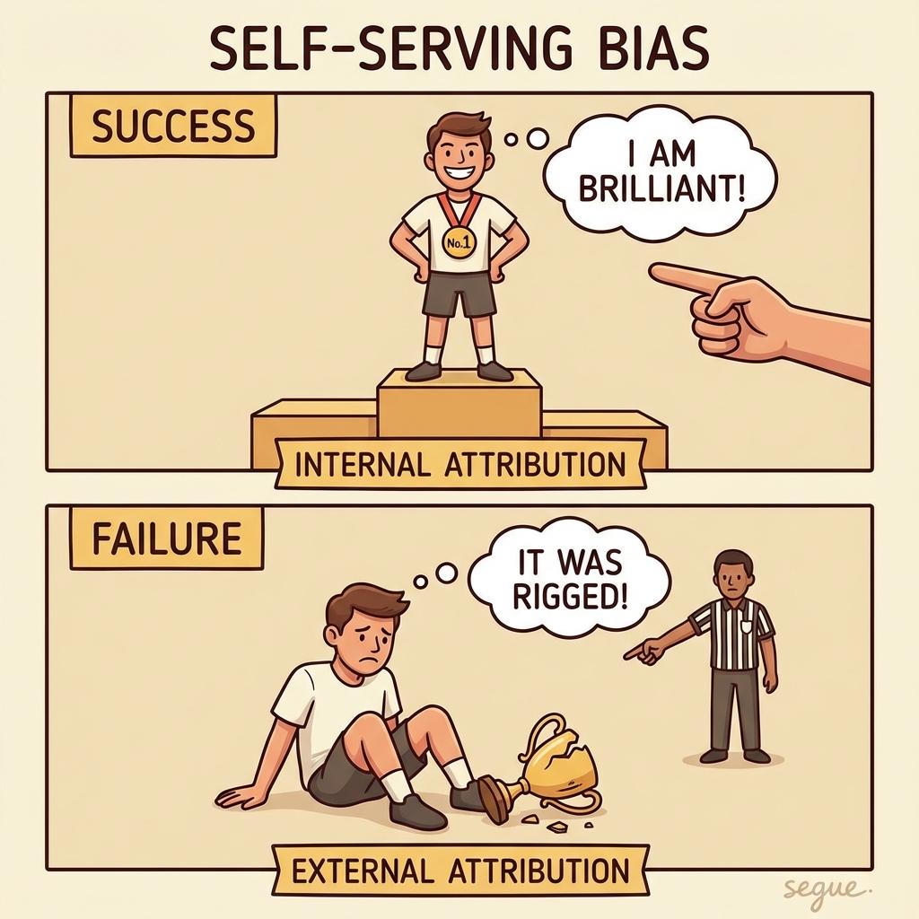 self-serving bias