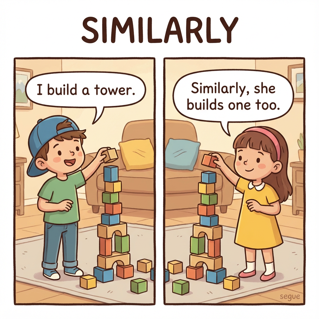 similarly