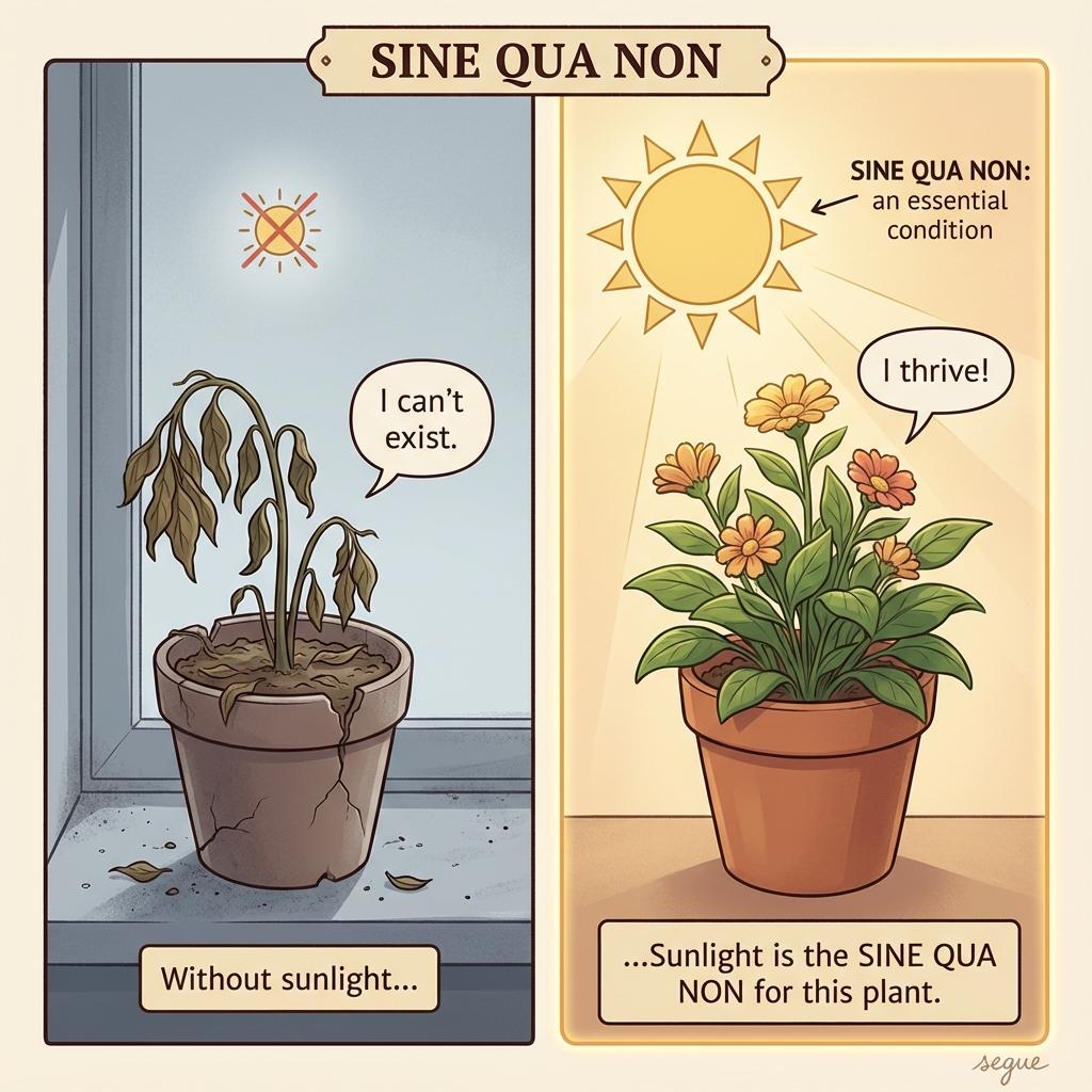 sine qua non