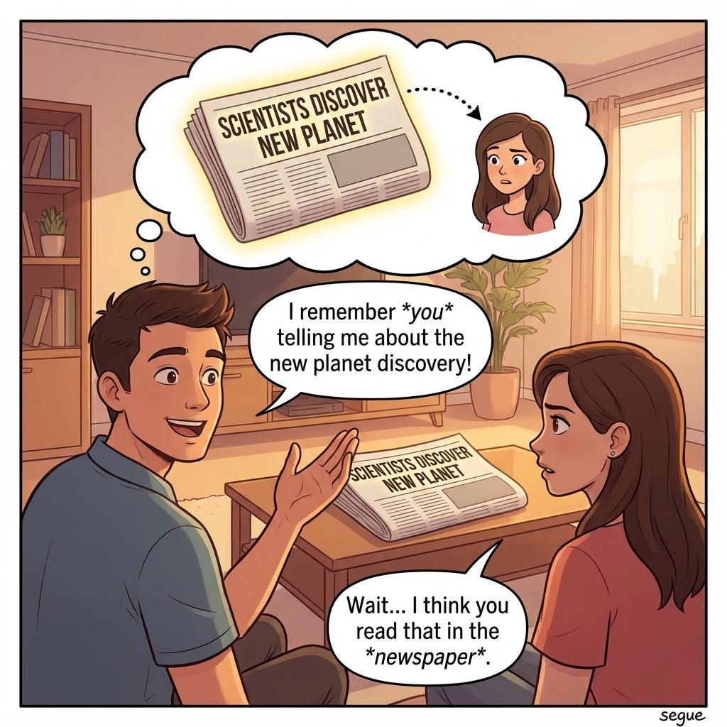 source confusion