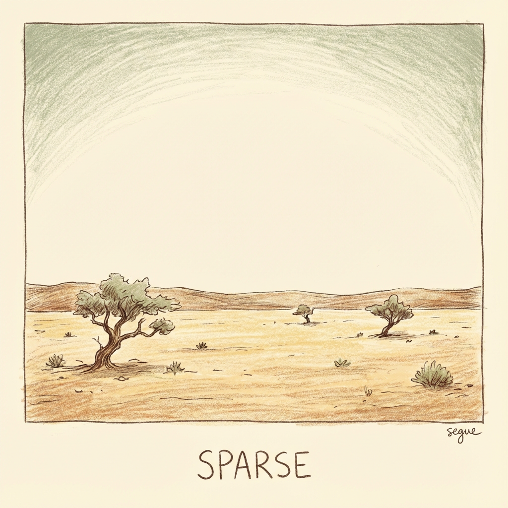 sparse