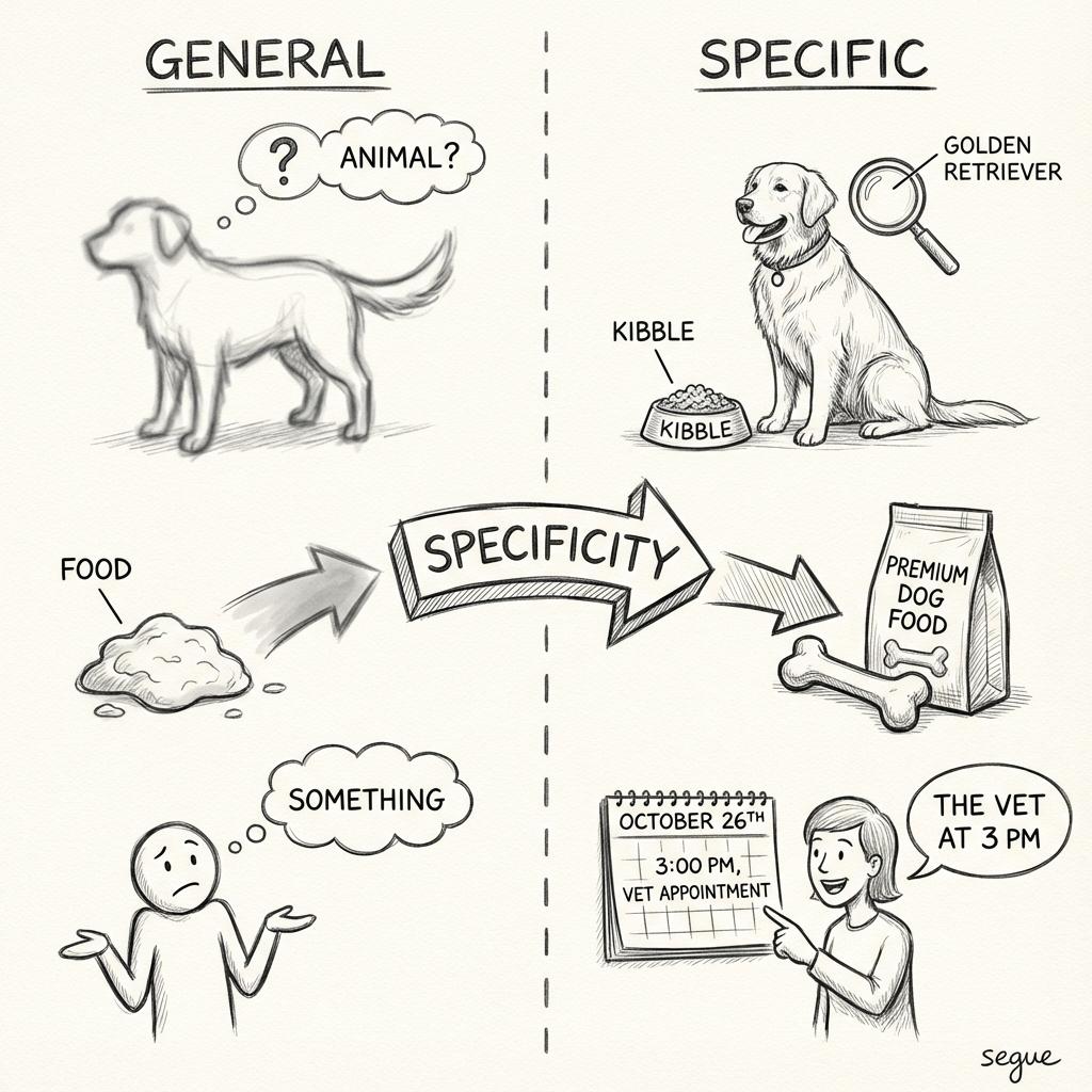 specificity