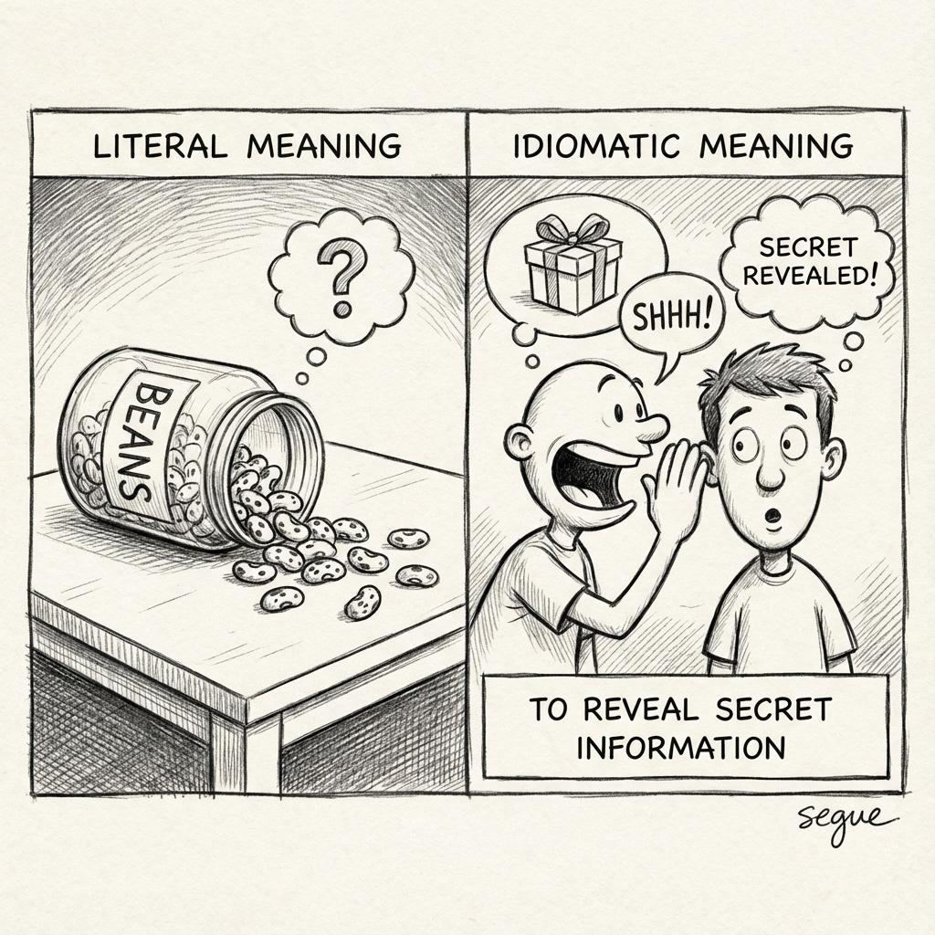 spill the beans