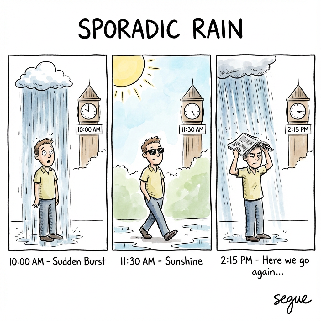 sporadic
