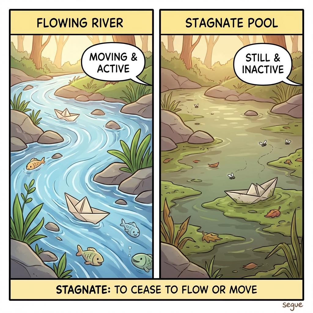 stagnate
