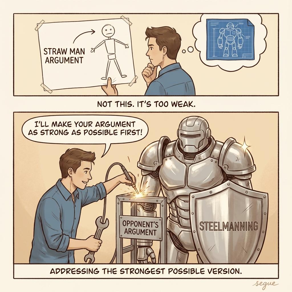 steelmanning