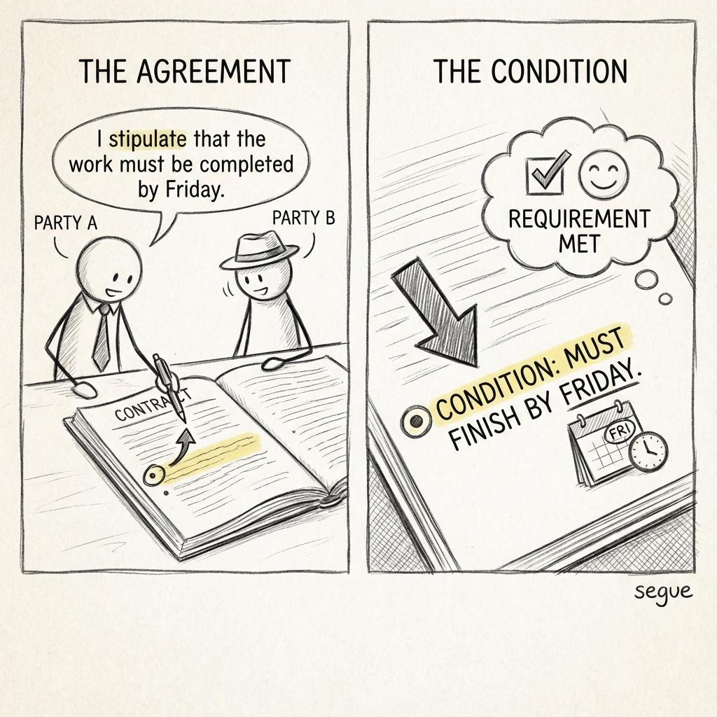 stipulate