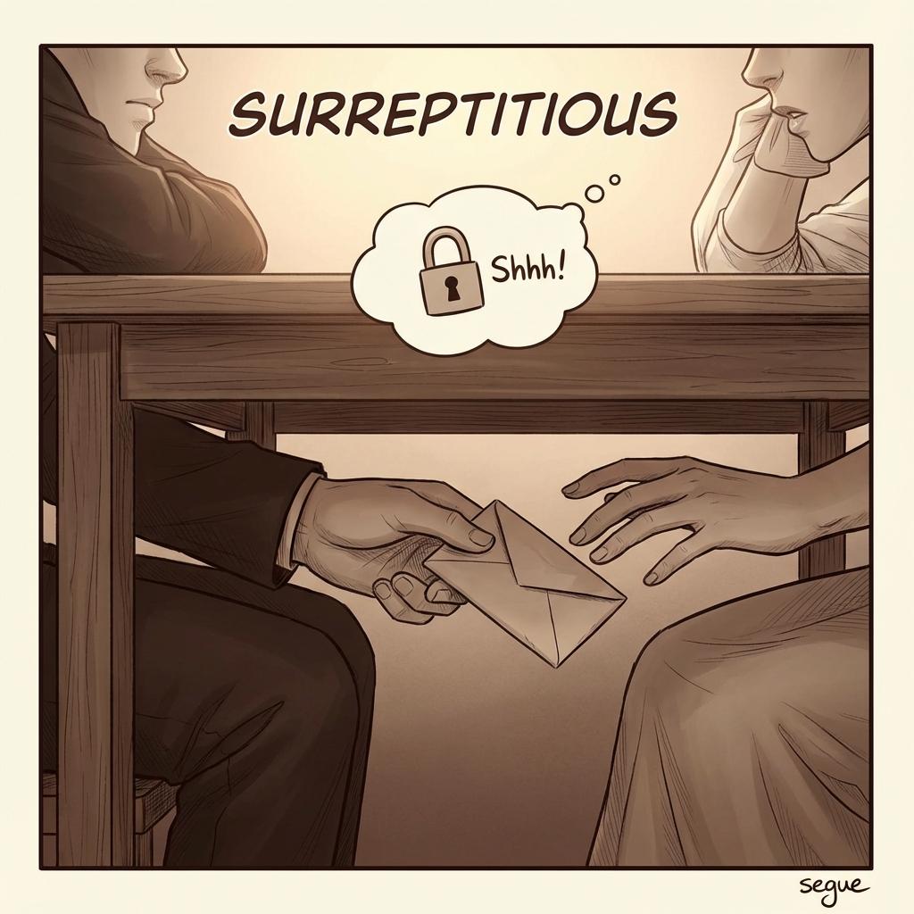 surreptitious