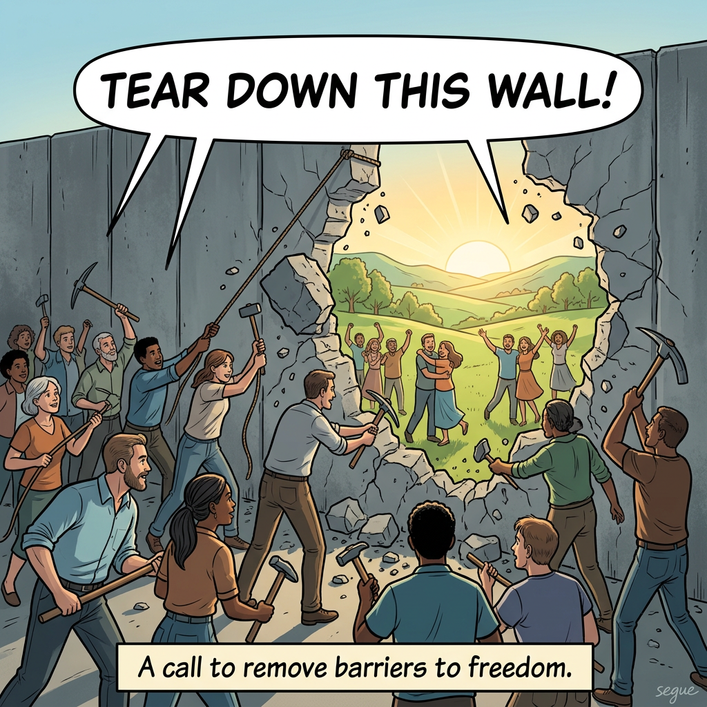 tear down this wall