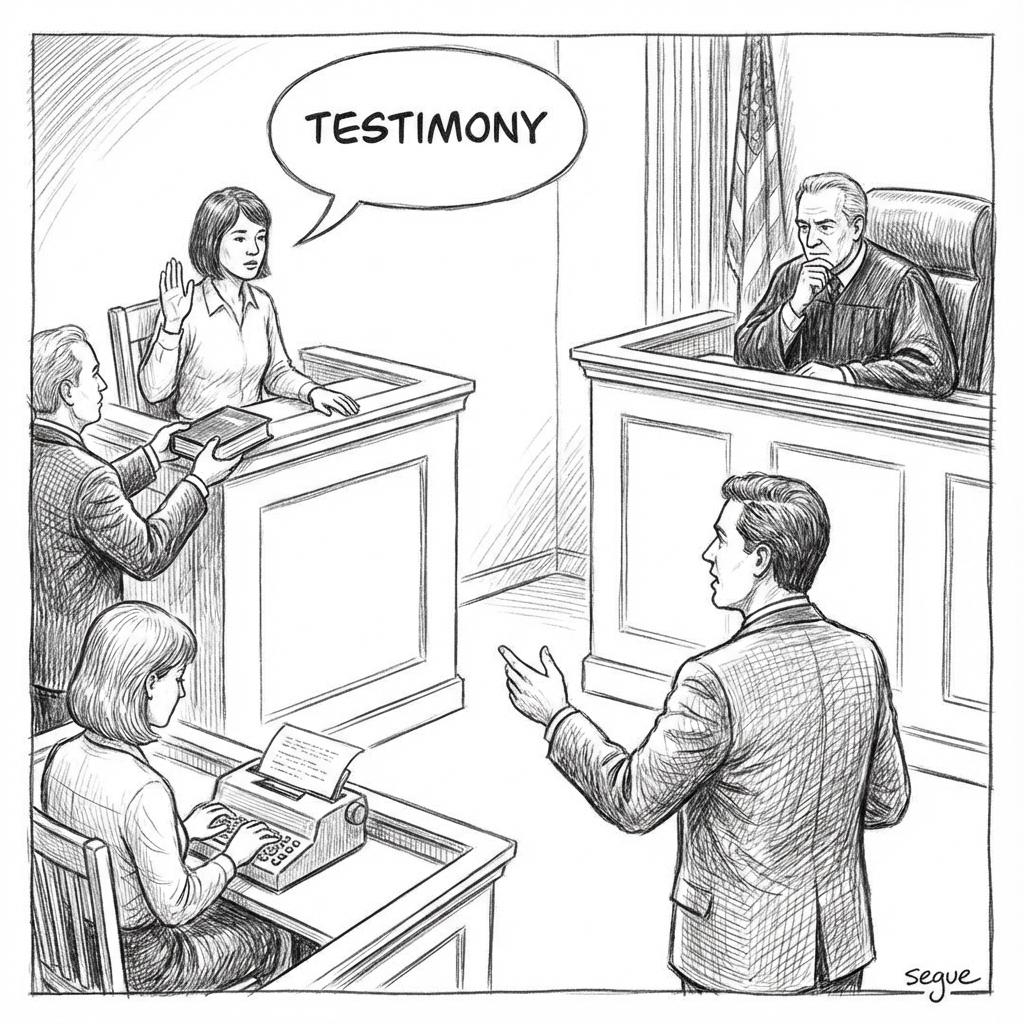 testimony