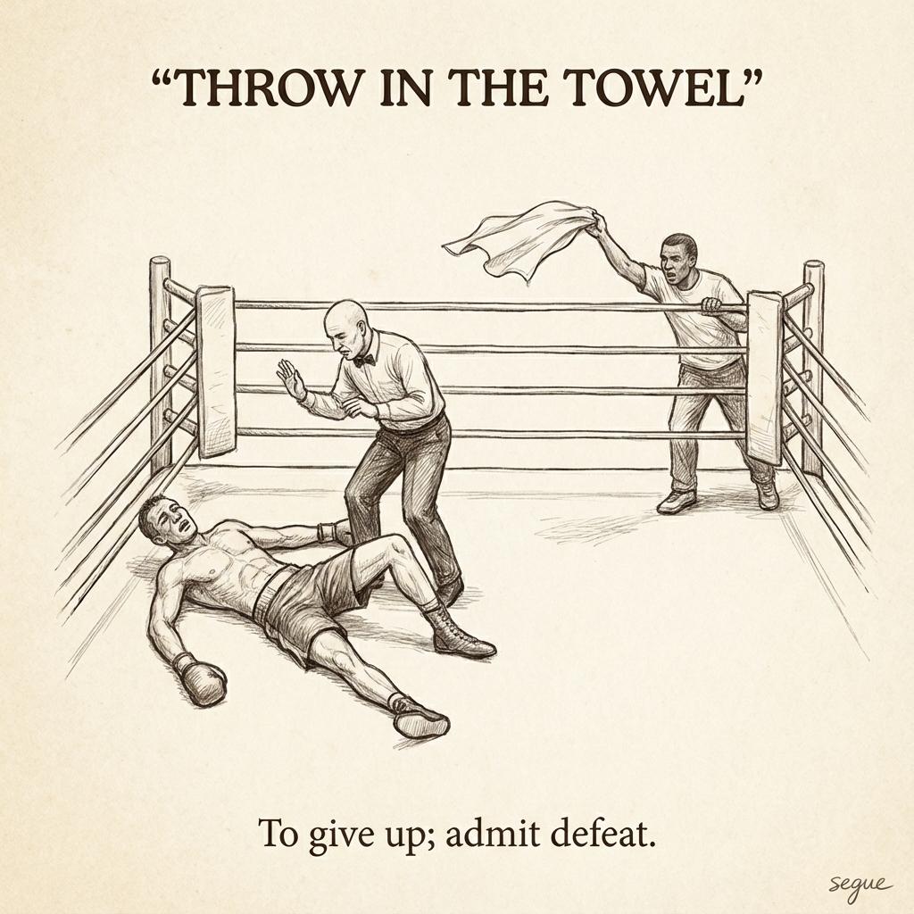 throw in the towel
