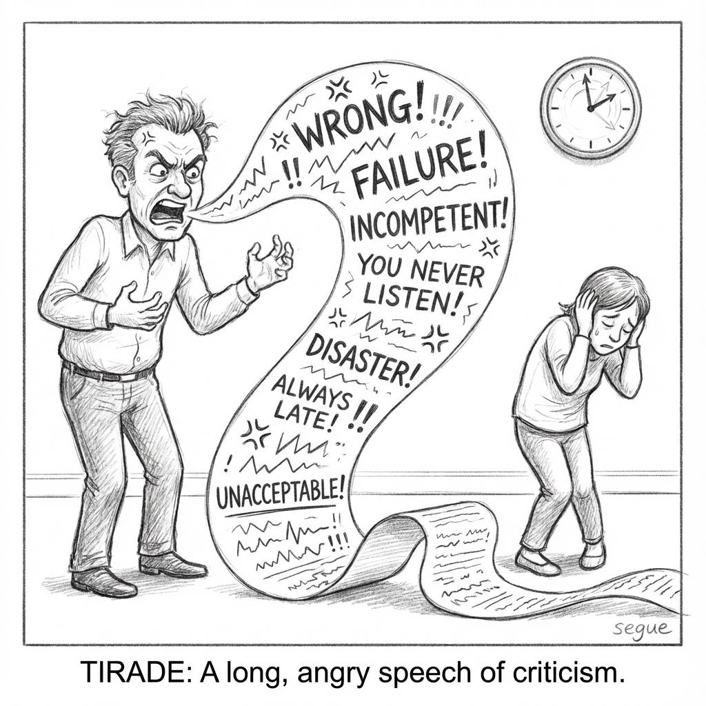 tirade