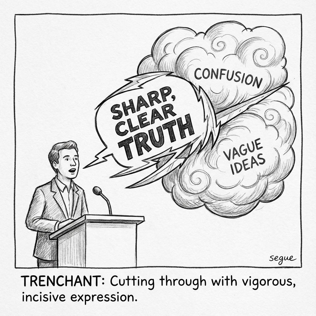 trenchant