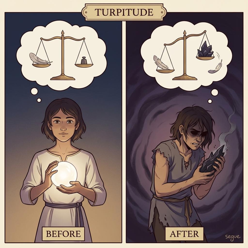 turpitude