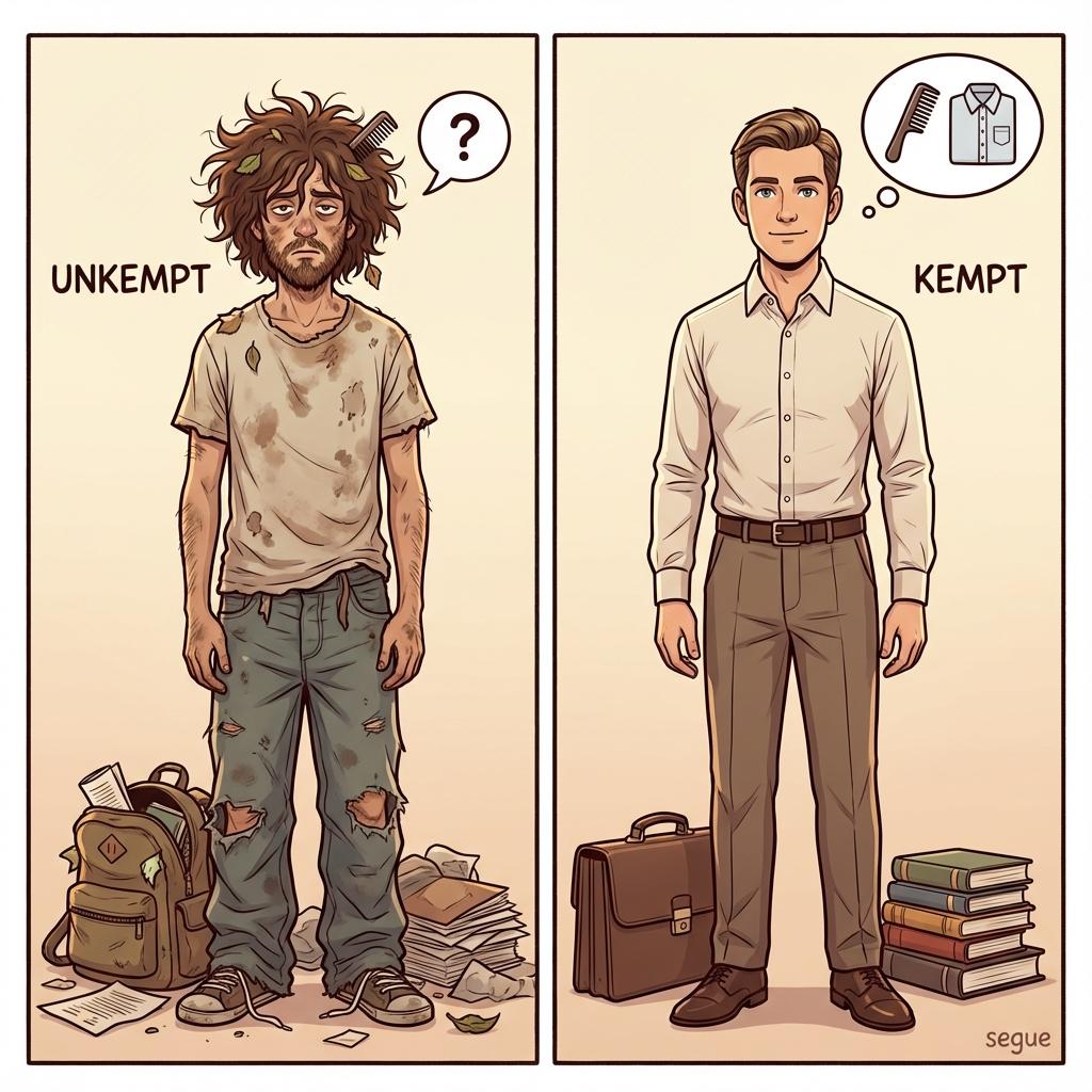 unkempt