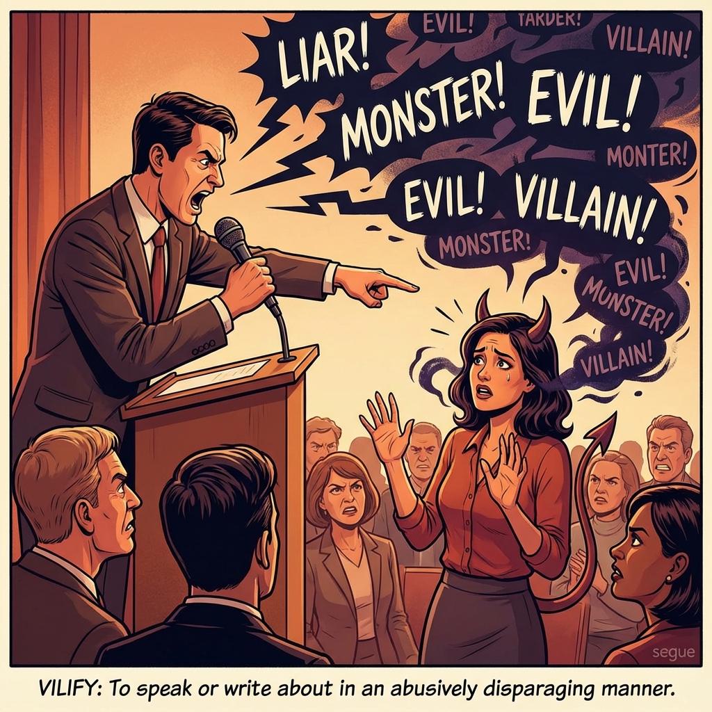vilify