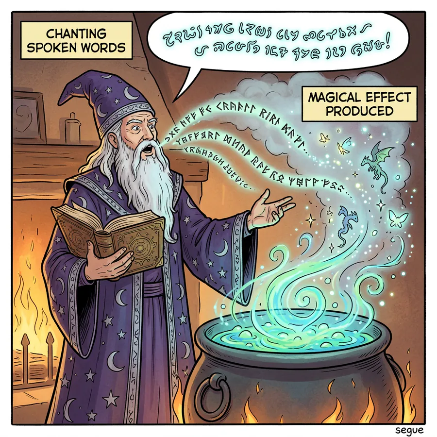 incantation - illustrated